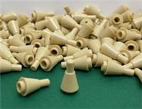 LEGO Cone / 1 x 1 Inverted With Handle, Beige 1 x 1 / No. 11610, 10 Pieces