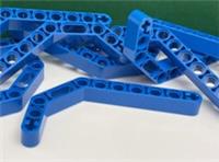 LEGO Technic Beam 3 x 3.8 x 7 Beam Bent 45 Double, No. 32009 - 10 Pieces