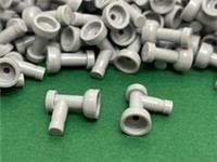 LEGO Tap, 1 x 1 Without Hole in End, Faucet, Light Grey, 4599 / 15 Pieces