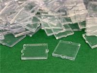 LEGO Glass, 1 x 2 x 2 Window, Shutter, Clear, No. 35315, 86209 / 15 Pieces
