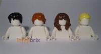 4x Lego Hair for Harry Potter, Ron Weasley, Hermione Granger, Draco Malfoy NEW