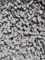 Lego 1x2 Light Grey Masonry Bricks - 50pcs (98283) New