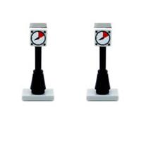 LEGO City 2x Parking Meters Street Road Town Train Scenery