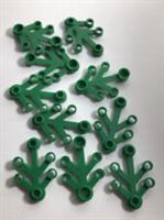 LEGO 20 x SMALL GREEN PLANT LEAVES Part No.2423