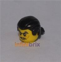 Lego Clouse Head + Hair piece from set 70748 for Ninjago NEW