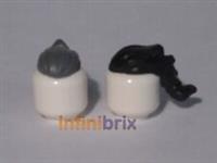 Lego Hair 75512 PICK & MIX ANY COLOURS! Black Dark Grey