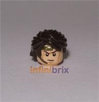 Lego Anakin Skywalker Pilot Head + Hair from set 75038 Star Wars NEW