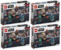 LEGO Star Wars 75267: Mandalorian Battle Pack x 4 NEW & Sealed!