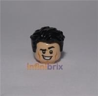 Lego Joey Tribbiani Head + Hair from set 10292 for Friends Minifigure NEW