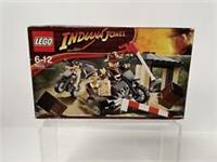Lego Indiana Jones Motorcycle Chase 7620 Retired Set New Sealed Slight Box Wear