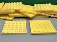LEGO Plate 6x6 Base, Building, 3958, From Olivia's Heart Box 41357, 6 Pieces