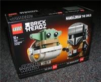 STAR WARS LEGO 75317 THE MANDALORIAN & THE CHILD BRICKHEADZ BRAND NEW SEALED