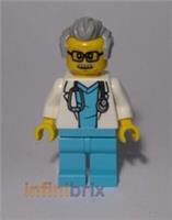 Lego Doctor Minifigure from set 60330 City Hospital NEW cty1341