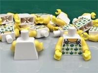 LEGO Fun At The Beach Girl Minifigure Torso 973, 76382 City - 10 Pieces
