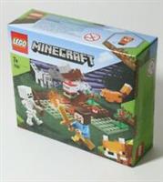 LEGO Taiga Adventure Minecraft 21162 Set Steve Wolf Fox Skeleton - NEW Sealed