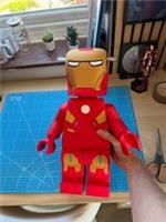 HUGE 3D Printed Lego Inspired Iron Man - Marvel