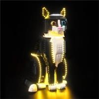 Light Kit for Lego Tuxedo Cat, Lighting Set for Lego Ideas 21349 Tuxedo Cat Set