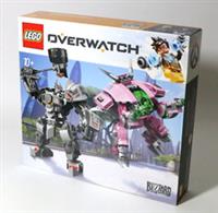New Sealed LEGO Overwatch 75973 D.VA & Reinhardt Minifigure Mech Set Blizzard