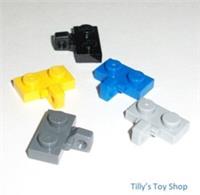 Lego - 1x2 Plate, Finger Stub on 1 Side - Pick Colour & Pack Size - 44567 - NEW