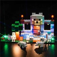Light Kit for Lego The Wolf Stronghold, Lighting Set for Lego 21261 The Wolf Str