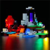 Led Light Set for Lego The Ruined Portal, Led Light Kit for Lego 21172 Minecraft