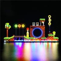 LocoLee Led Light Set Compatible with Lego 21331 Sonic Led Decoration Lighting