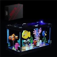 Led Light Kit for Lego Fish Tank, Led Lighting Set for Lego 31122 Creator 3-in-1