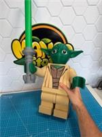 HUGE 3D Printed Lego Inspired Yoda - Star Wars
