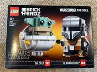 LEGO 75317 Star Wars Brickheadz The Mandalorian And Child Brand New Sealed