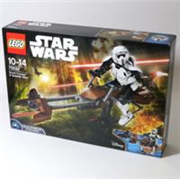 LEGO Star Wars 75532 Scout Trooper & Speederbike Set Buildable Display Figure