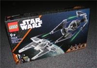STAR WARS LEGO 75348 MANDALORIAN FANG FIGHTER VS TIE INTERCEPTOR B-STOCK NEW