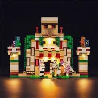 Light Kit Compatible with Lego The Iron Golem Fortress 21250 (No Model)