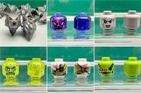 LEGO Minifigure Head, Female, Male, Different Sets, Ninjago 6 Types - 1 Piece