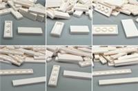LEGO Smooth Tile White 1x2 1x3 1x4 1x6 1x8 2x2 2x4, Floor, Wall - 10 Pieces