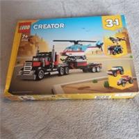 LEGO 31146 Creator 3 In 1: Flatbed Truck with Helicopter - New & Sealed