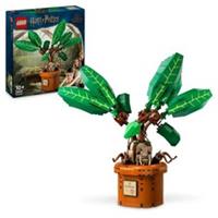 LEGO 76433 Harry Potter Mandrake Plant Toy Figure and Pot