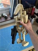 HUGE 3D Printed Lego Inspired B1 Battle Droid - Star Wars