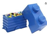 LEGO Room Copenhagen 4002 Blue Storage Brick 2 Knobs Stackable Toy