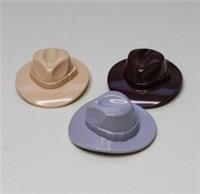 Lego - Fedora Trilby Hats for Minifigs - Pick Colour - ID 61506 88410 - NEW
