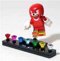 No Minifigure - LEGO 21331 Chaos Emeralds Display Stand Build Sonic The Hedgehog