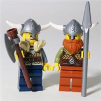 LEGO Viking Warrior Minifigures 31132 Creator Vikings Castle - Genuine