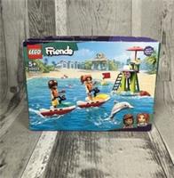 LEGO Friends Beach Water Scooter Lifeguard Building Set (42623) SEALED Box Wear