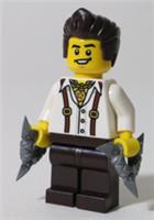 LEGO Ninjago Dareth Minifigure 71799 Dragons Rising Brown Ninja - Genuine