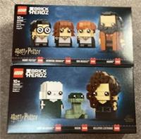 LEGO 40495 40496 Harry Potter BrickHeadz Voldemort Nagini Hagrid Hermoine Ron