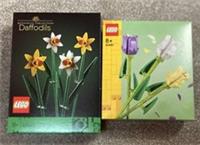 2 SETS LEGO Flowers Botanical 40646 Daffodils + 40461 Tulips New Sealed
