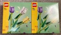 Lego Creator Tulips 40461 X2 Sets Brand New Retired Sealed Bubble Wrapped
