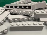 LEGO Brick 1x6 3009, Light Grey From Mountain Fortress 910029 - 10 Pieces, NEW