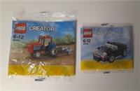 Lego Creator 2 Sets Brand New Sealed 30284 30183 Tractor Trailer & Car Polybags