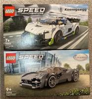 Lego Speed Champions 76915 Pagani Utopia & 76900 Koenigsegg Jesko New Sealed
