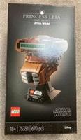 Lego Star Wars Princess Leia Boushh Helmet Set 75351 NEW AND SEALED BOX RETIRED